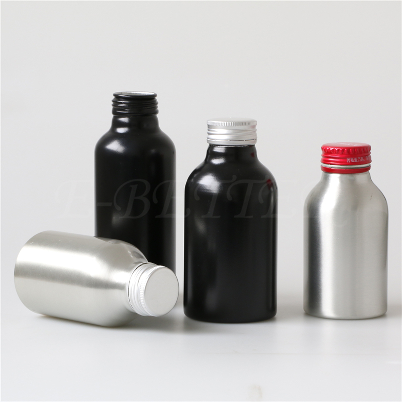 厂家定制 300ml广口果汁饮料铝瓶 白酒红酒金属包装瓶 伏特加酒瓶
